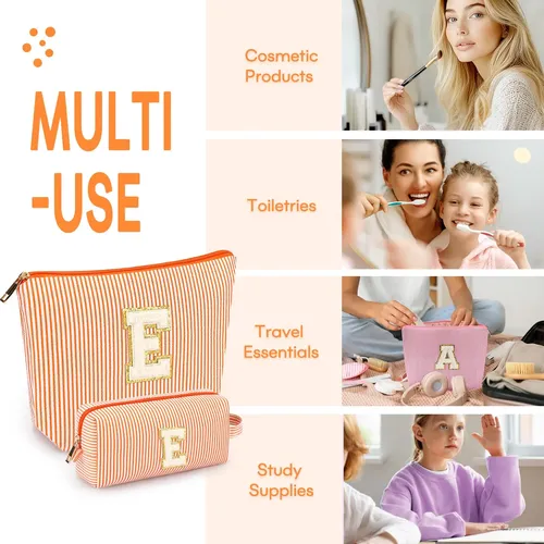 Set De Bolsas De Maquillaje Mibasies Initial Para Mujer Oran