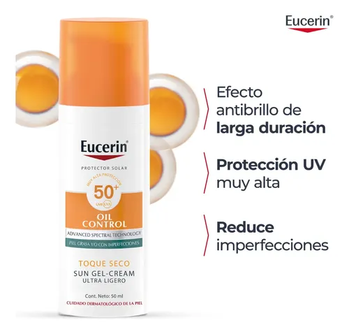 Eucerin Sun Fps50 Sensitive Oil Control Facial