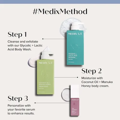 Medix 5.5 Loción De Aceite De Coco Con Miel De Manuka Crema