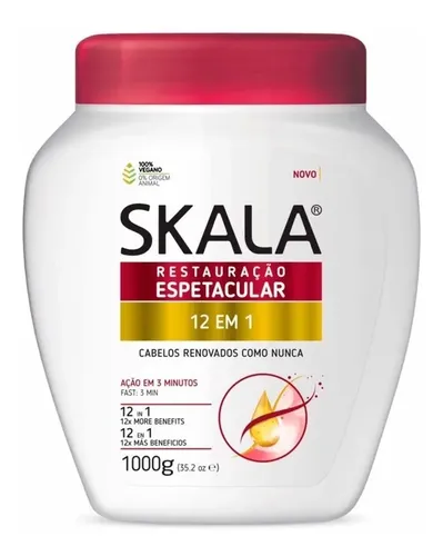 Skala Mascara Restauración 12 En 1 Vegana 1 Kg Local