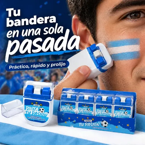 Maquillaje Artístico Argentina Para Rostro Stick Pack X4