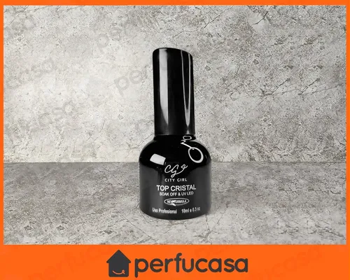 Top Coat Cristal City Girl 10ml Esmalte Semipermanente