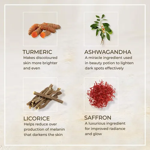 Aceite Para La Piel Auravedic Radiant Con Cúrcuma, Azafrán Y