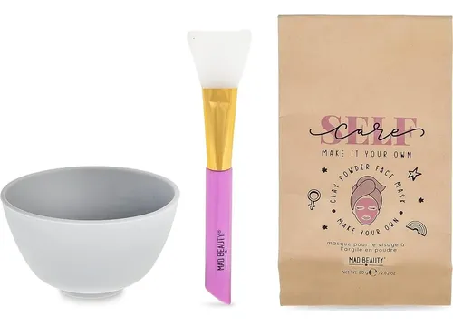 Conjunto De Mascarillas Faciales Mad Beauty Diy Lavanda 80g