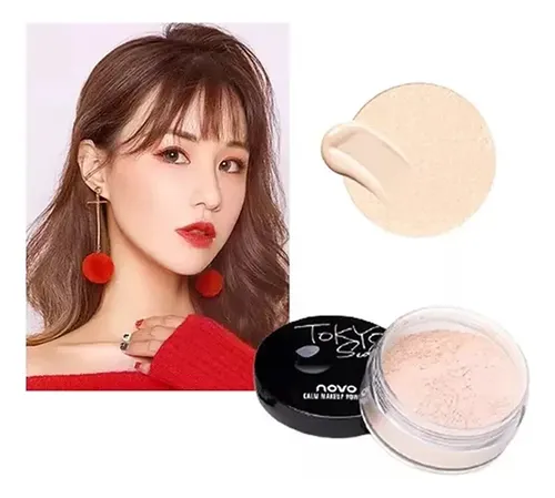 Polvo Volatil Calmante Sedoso Y Suave Par Maquillaje By Novo