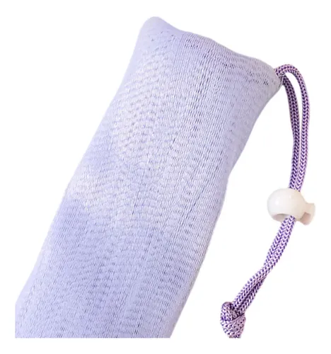 Esfoliante Corporal Purificador De Sabonete Bolso De Violeta