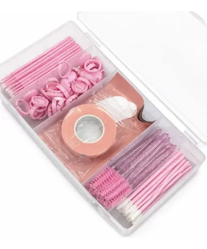 Kit Básico De Insumos Descartables Para Pestañas Profesional