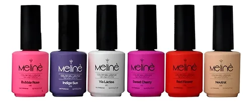 Esmaltes Semipermanentes Meline X 6 Unidades Super Promo!!!