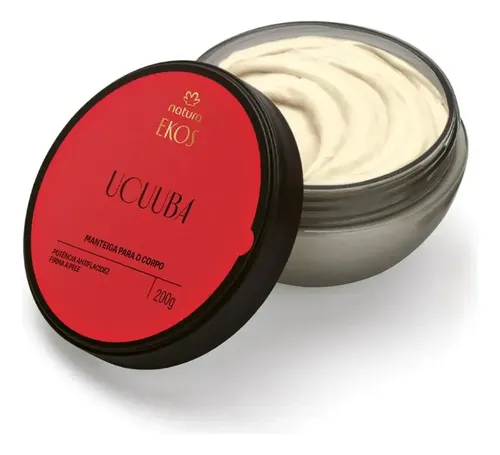 Manteca hidratante corporal Natura Ekos Ucuuba para piel seca, 200 g