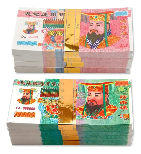 // 800 Pz Dinero Para Antepasados De Papel De Joss Bendición