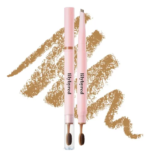 Lápiz Plano Para Cejas Lilybyred 01 Light Brown