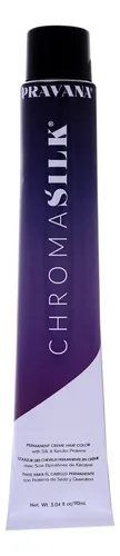 Tinte De Pelo Pravana Chromasilk 7.11 Rubio Ceniza Intenso