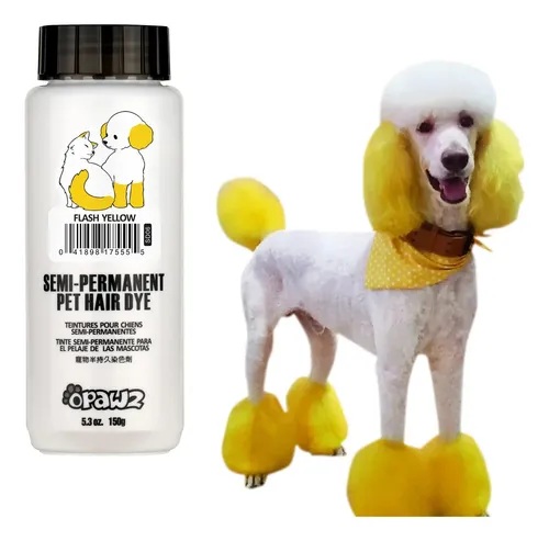 Tinte Para Mascotas Opawz Semipermanente Naranja Calabaza Pa