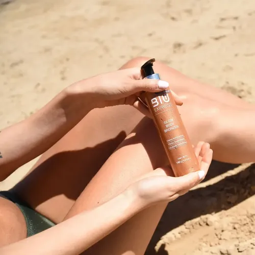 Biu Glow Body Bronzer Efecto Bronceante Crema Cuerpo 145g