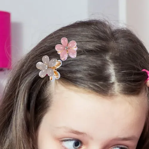 Lxx Accesorios For Cabello Corto Horquilla Flor Primavera