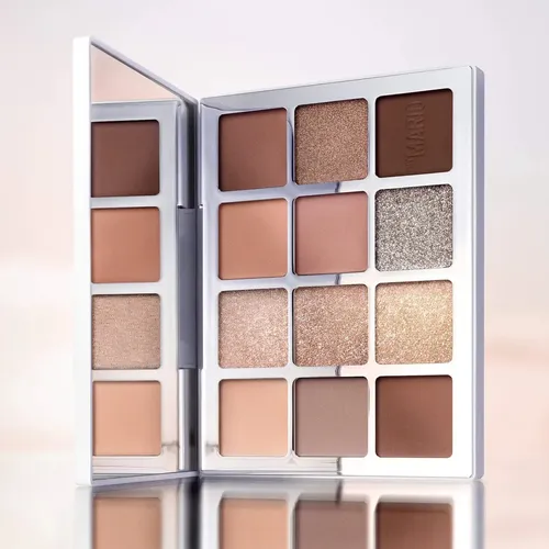 Makeup By Mario-paleta De Sombras-ethereal Eyes:the Beige, Marrón Claro, Marrón Oscuro, Dorado, Crema, Rosa Pálido
