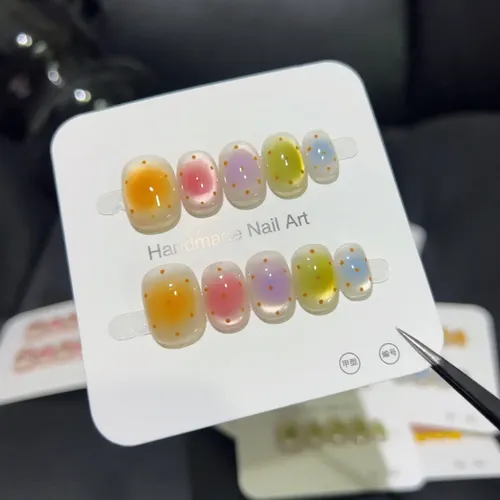 Calidad Superior Parche De Uñas Portátil Con Cuentas De
