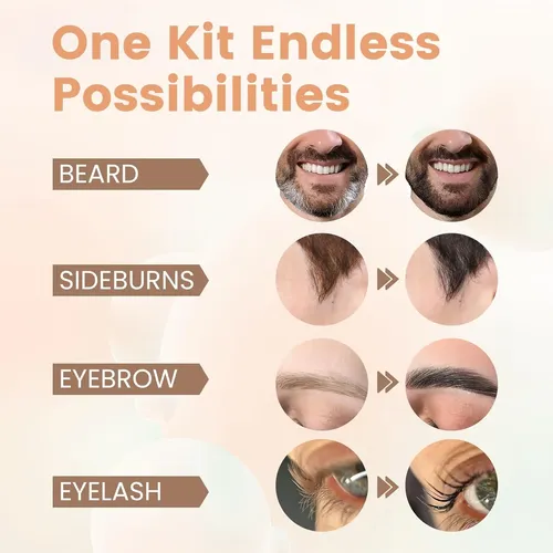 Lomansa Kit De Tinte Para Cejas A Prueba De Agua Y Profesion