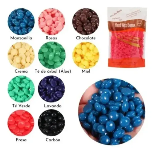 Hard Wax Beans Perlas De Cera De 100g