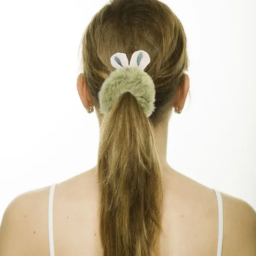 10 Unidades De Cintas De Felpa Para El Pelo, Anillos Para El