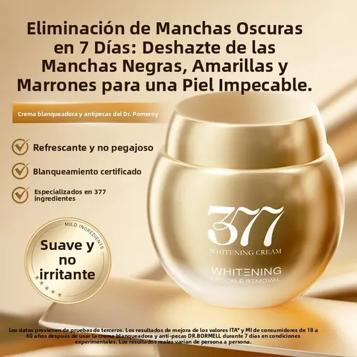 Crema Blanqueadora****** Quitamanchas Y Paño Potente De 50 G
