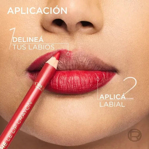 Delineador De Labios L’oréal Paris Color Riche Le Lip Crayon