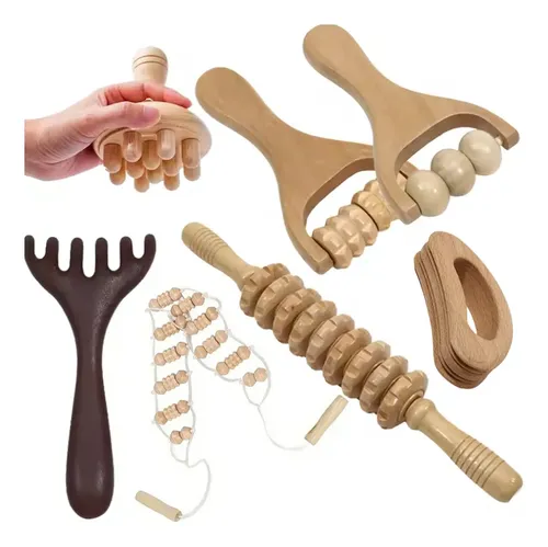 Cuerpo De Madera Para Uso Doméstico Manual Con Rodillo