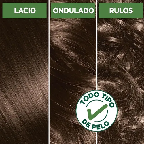 Kit De Tintura Permanente Nutrisse De Garnier Tono Tono 51 Castaño Claro Cenizo