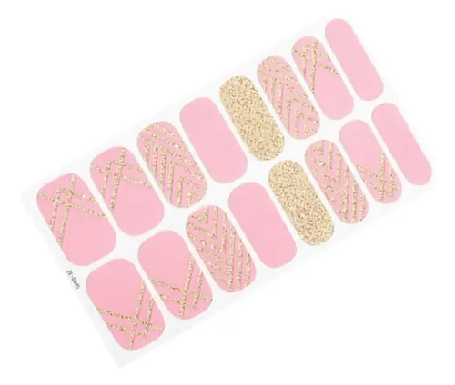 16 Piezas De Parches De Envolturas De Uñas De Gel Estilo G