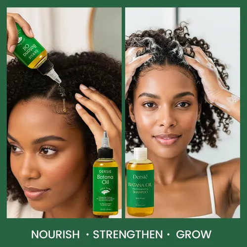 Kit Cuidado Capilar Dersie Aceite Batana Y Shampoo 118ml