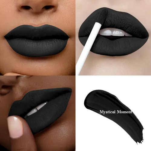 Labial Líquido Mate Negro Larga Duración Mystical Moment