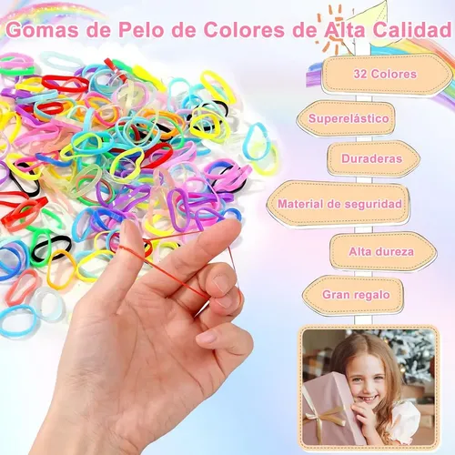 Kit Peinados Para Niñas Con 32 Accesorios Para El Cabello