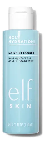 Cleanser E.L.F. Cosmetics Holy Hydration Ácido Hialurónico y Ceramidas 110 mL
