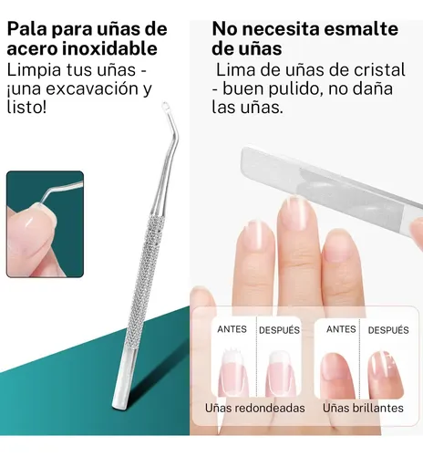 Cortauñas En Ángulo, Juego De 3 Piezas Con Cuchillas