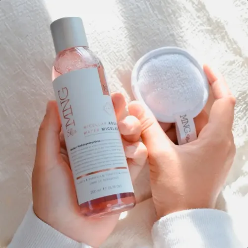Agua Micelar Facial 4 En 1 Desmaquillante Hidratante MNG Skin 200ml