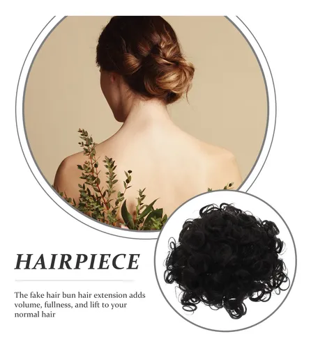 Relleno De Cabello Falso Para Chongo, Extensión De Cabello E
