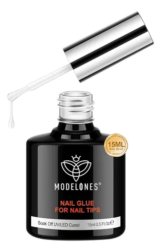 Pegamento Gel Uñas 15ml Base Tips Strass Arte Uv