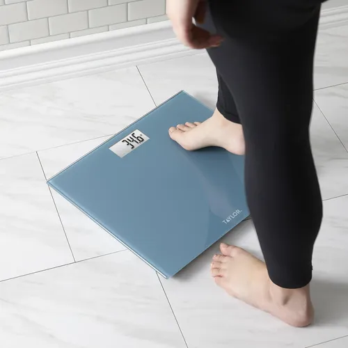 Báscula De Baño Taylor Digital Extra Ancha Extra Alta 227 Kg