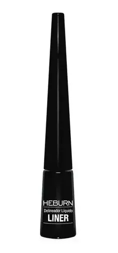 Heburn Maquillaje Delineador Líquido Ojos Liner Negro 248