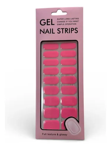 Uñas Tiras De Gel Sin Lampara. Tiras De Gel Pegatinas Uñas