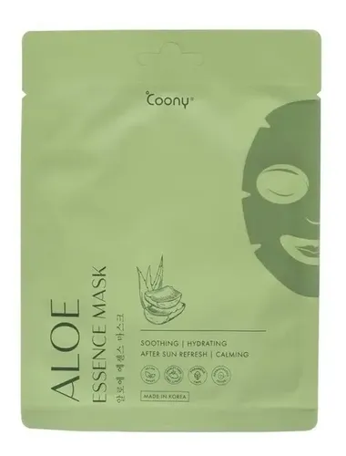 Mascarilla Facial Hidratante Coony Aloe Vera Calmante