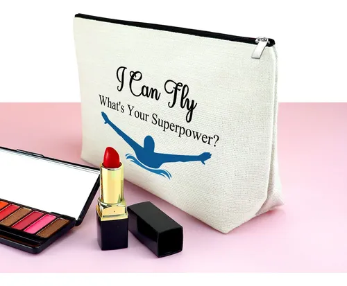 Bolsa De Maquillaje Mxrymvu Swim Lover, Regalo Para Niñas Na