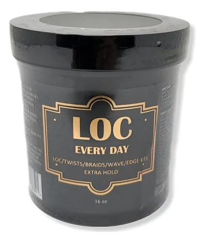 Gel Para El Cabello Loc Every Day Braid Extreme Hold 473 Ml