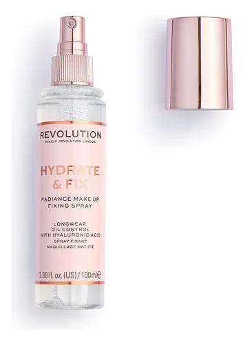 Makeup Revolution Spray Fijador Hidratante Con Ácido Hial…