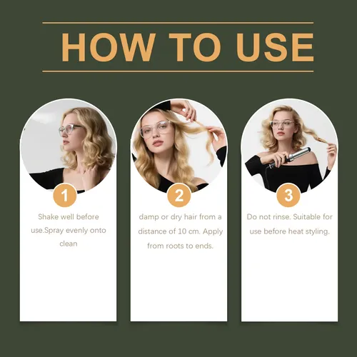 Spray Nutritivo Para El Cuidado Del Cabello A Base De Hierba