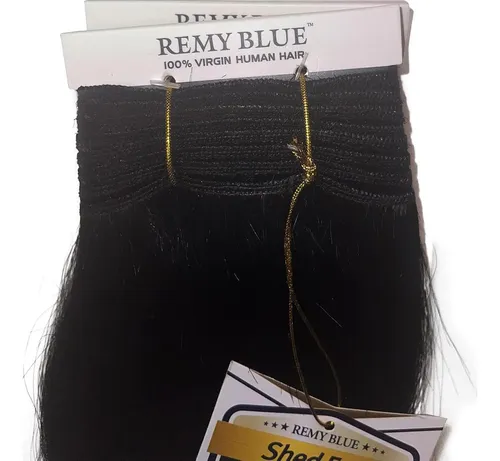 Cabello Humano Trenzado 100% Virgen Remy Yaky-remy Blue #1