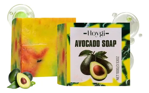 *jabón Limpiador Hidratante De Aguacate Hoygi.