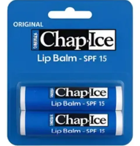 Chap Ice Bálsamo Labial Spf Original Amazon Best Seller X2