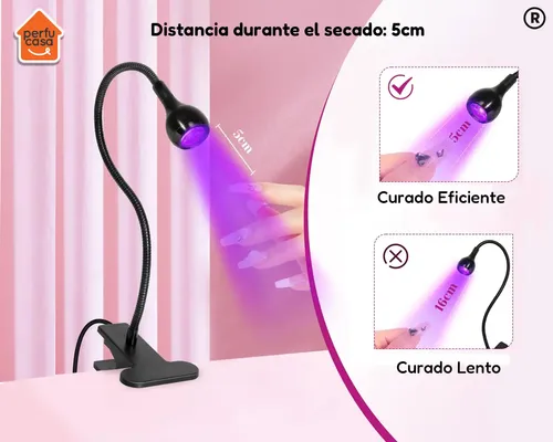 Kit Uñas Esculpidas Set Tips Soft Gel Lámpara Uv Led Esmalte