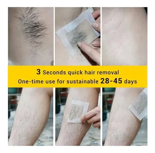 100 Tiras De Cera Corporal, Tiras De Cera Para Cabello, Para